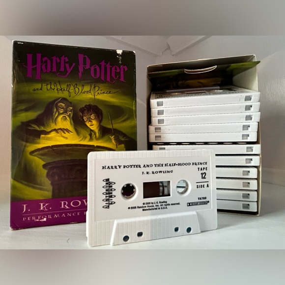 Lot of HARRY POTTER audiobooks cassette tapes and cd books 1,2,3,4,6,7 Hogwarts - Picture 13 of 16